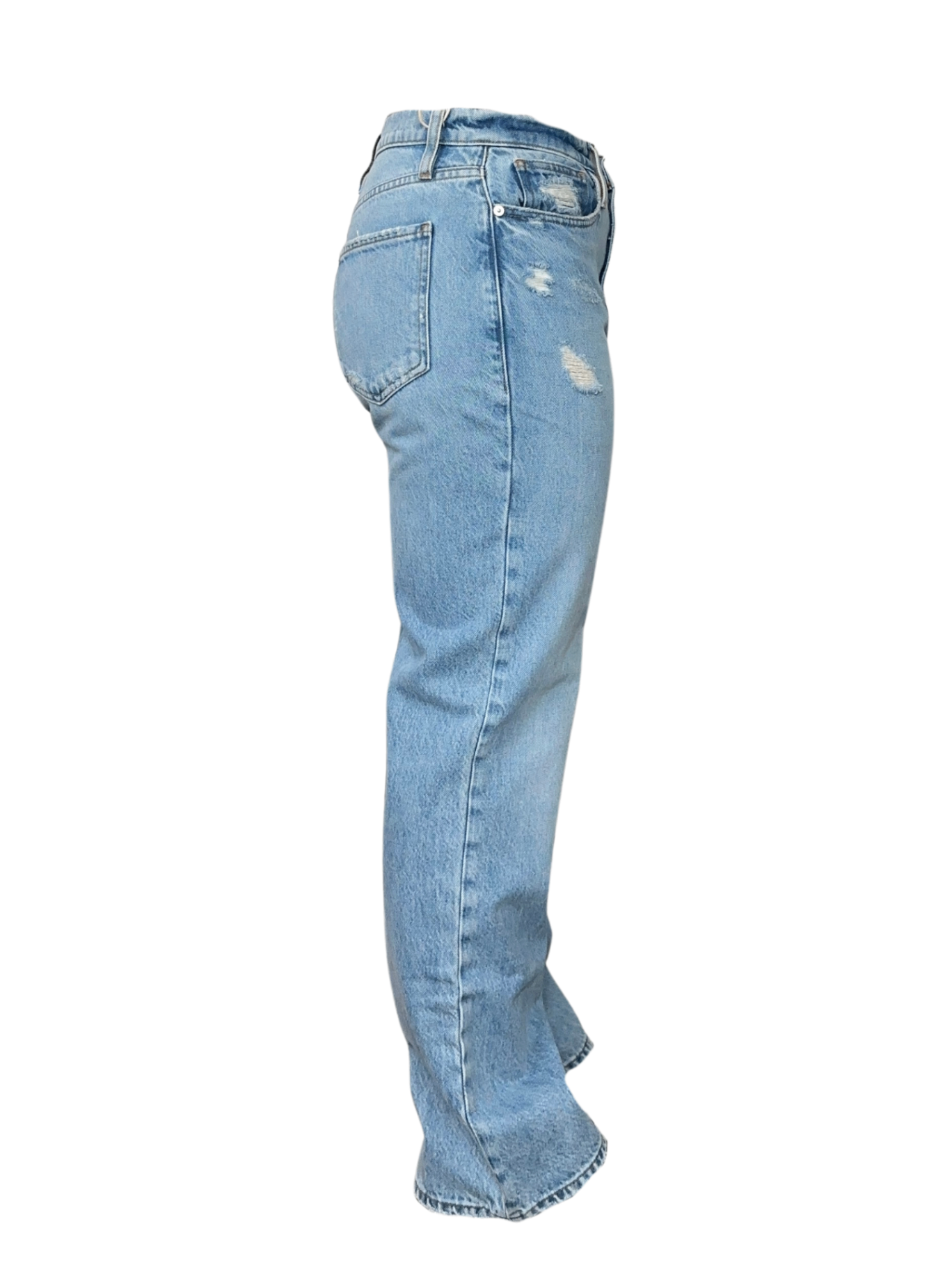 Le Jane Ankle Jean Baines Rips / Size 28