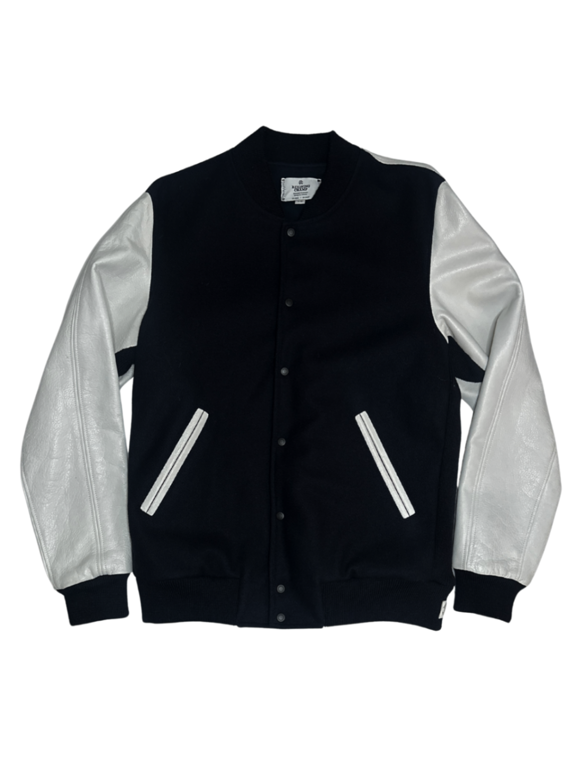 Melton Wool Varsity Jacket Navy / Size L