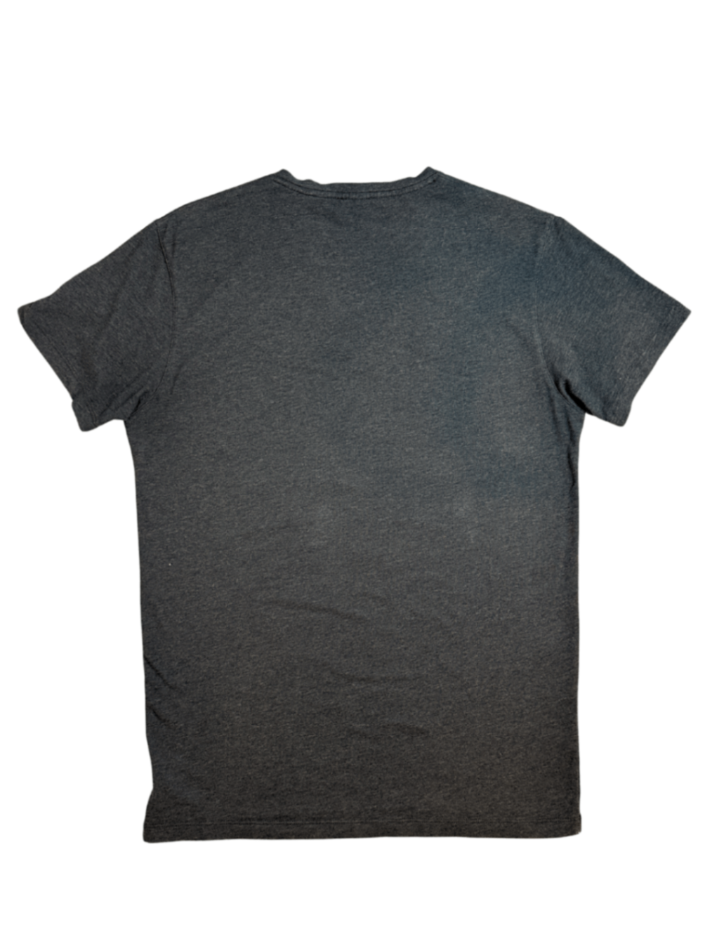 Pima Cotton V-Neck T-Shirt Grey / Size S