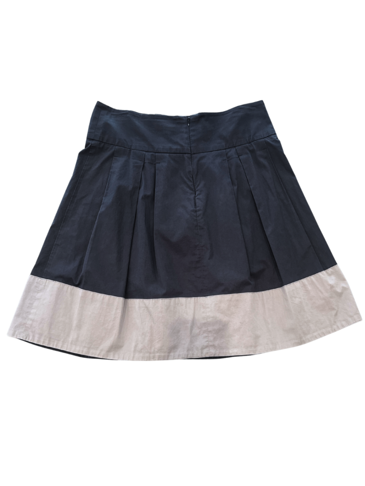 Skater Skirt Navy/Grey / Size 8