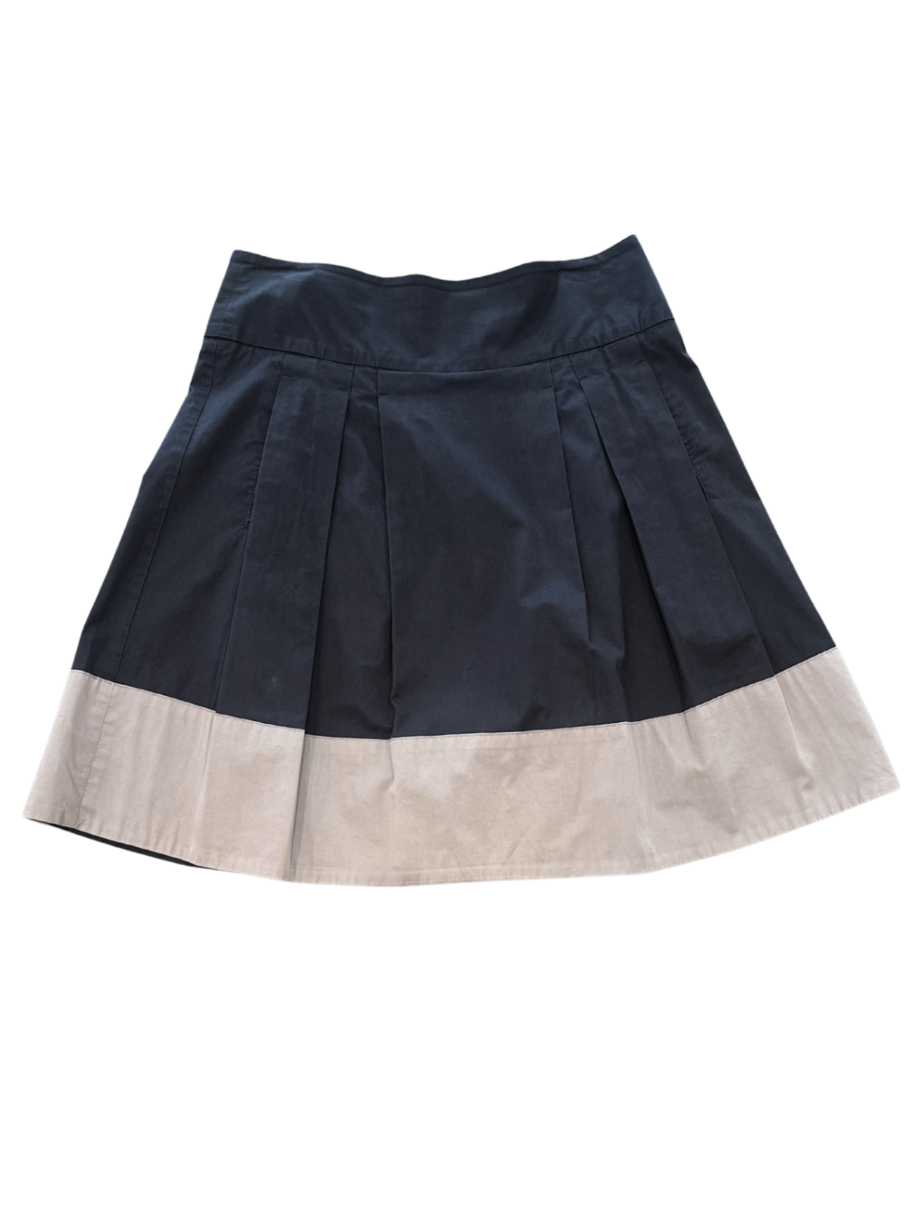 Skater Skirt Navy/Grey / Size 8