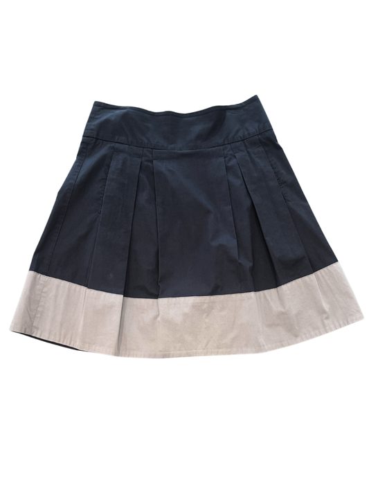 Skater Skirt Navy/Grey / Size 8