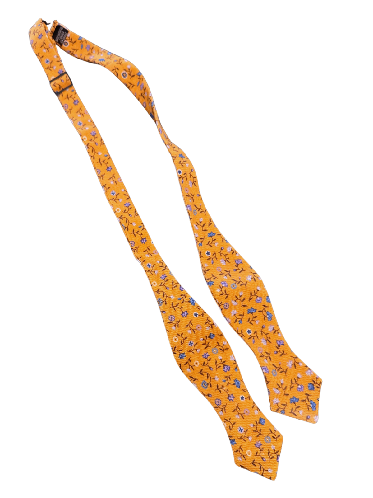 Honey Floral Silk Bowtie / One Size