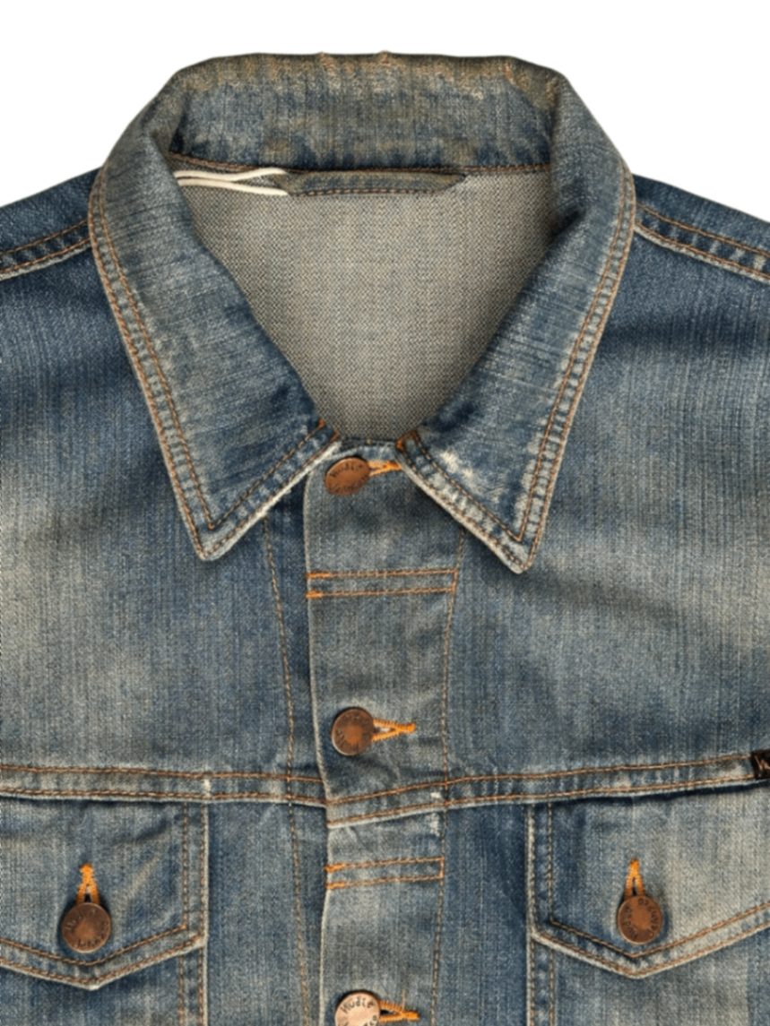 Perry Denim Jacket Bright Broken / Size L