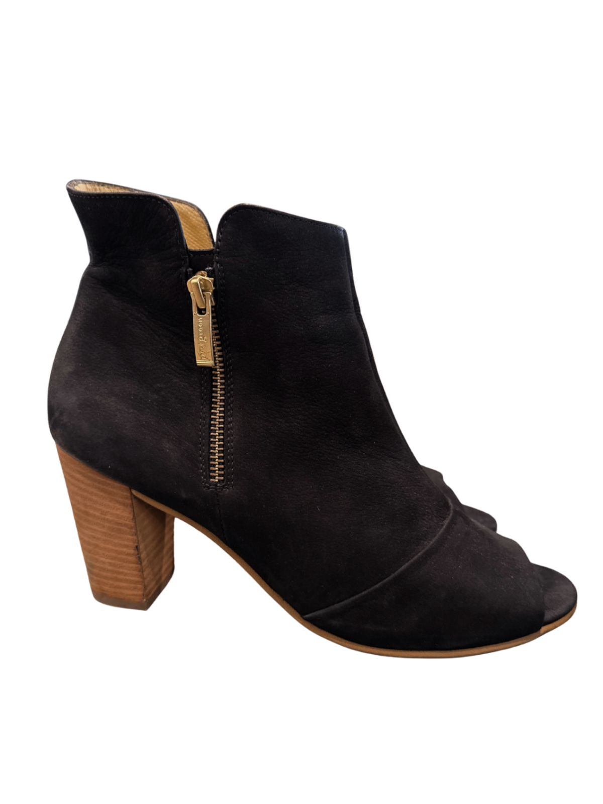Bellini Leather Ankle Boot Black / Size 8