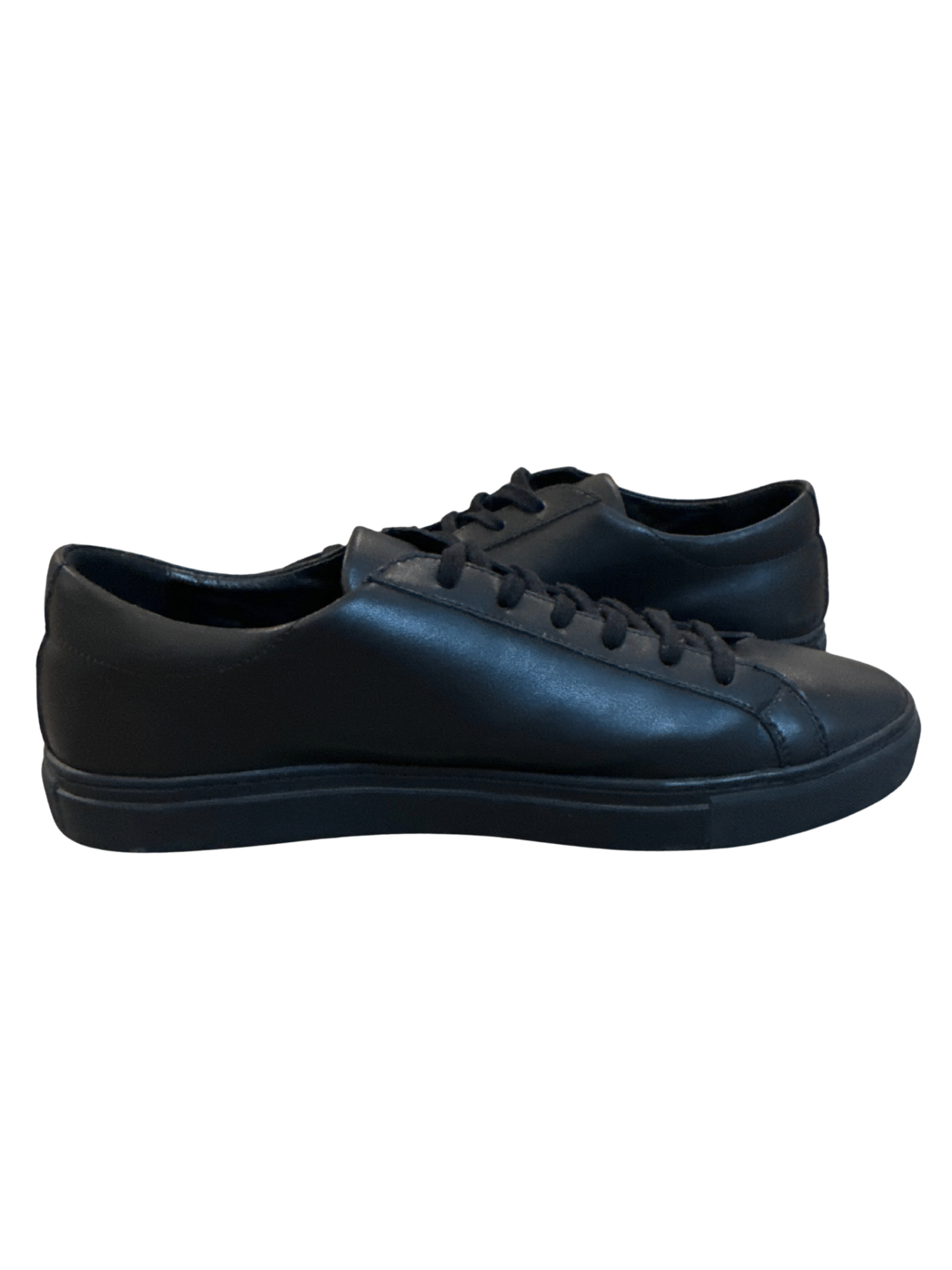 Black Leather Sneaker / Size 10