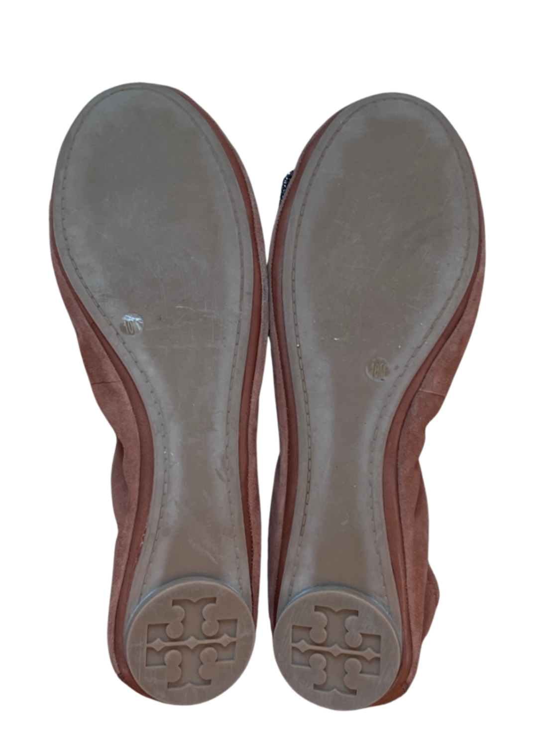 Eddie Suede Ballerina Flat / Size 10