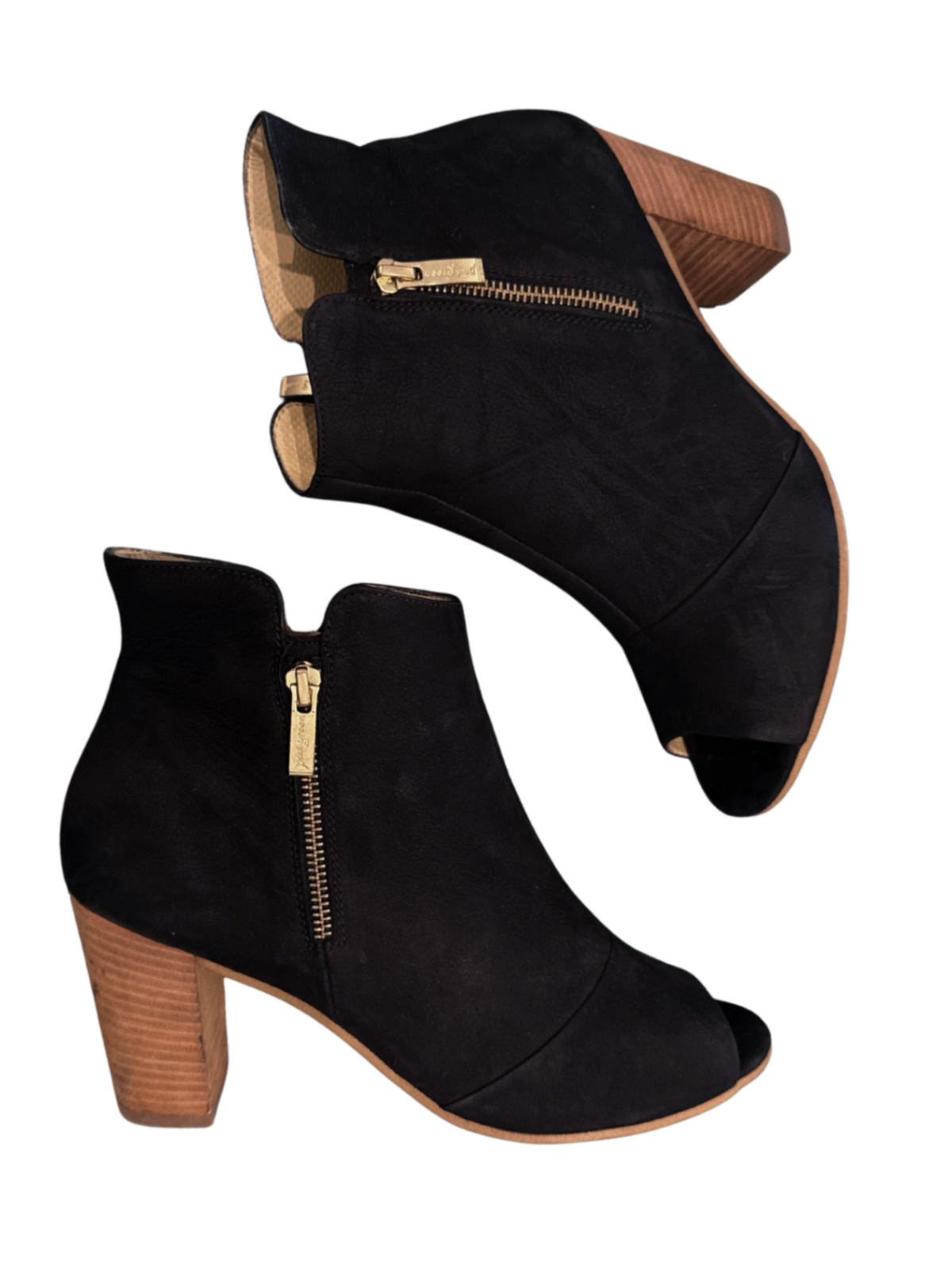 Bellini Leather Ankle Boot Black / Size 8
