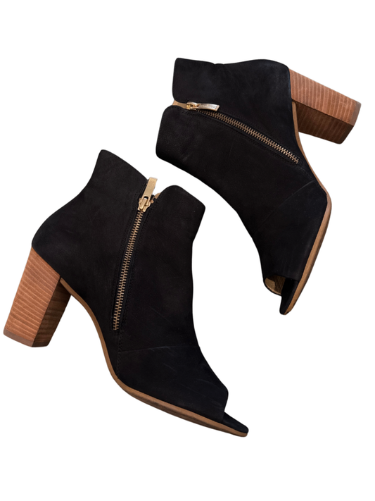 Bellini Leather Ankle Boot Black / Size 8