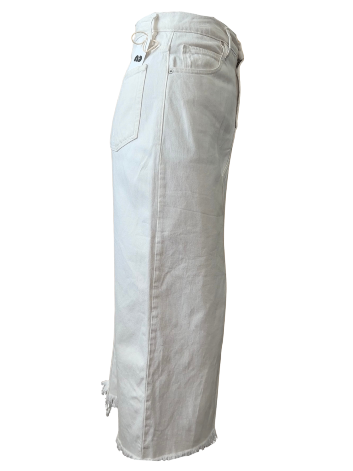 The Midaxi Shirt Ecru / Size 28