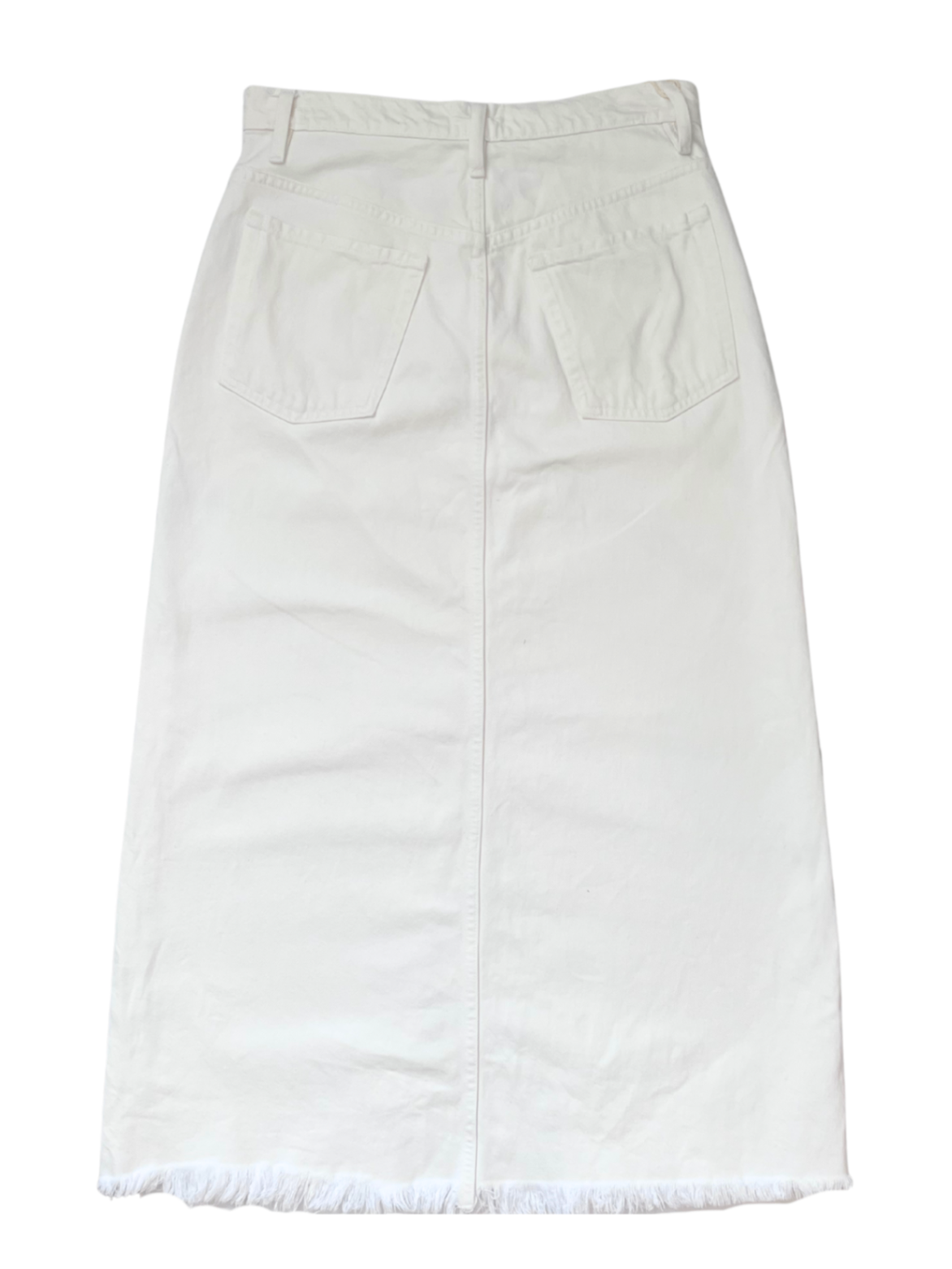 The Midaxi Shirt Ecru / Size 28