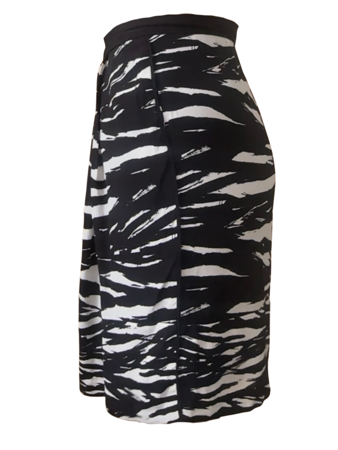 Hikas Black/White Printed Skirt / Size 34