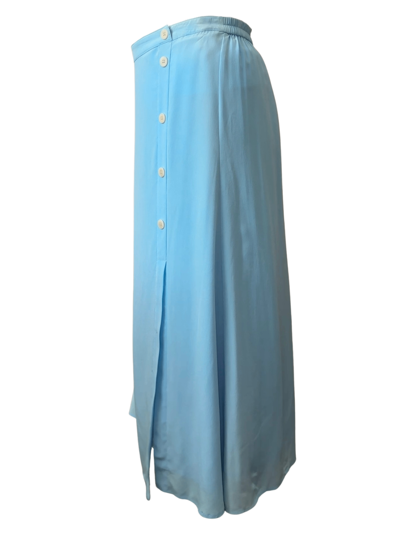 Alora Silk Skirt Baltic Blue / Size 38
