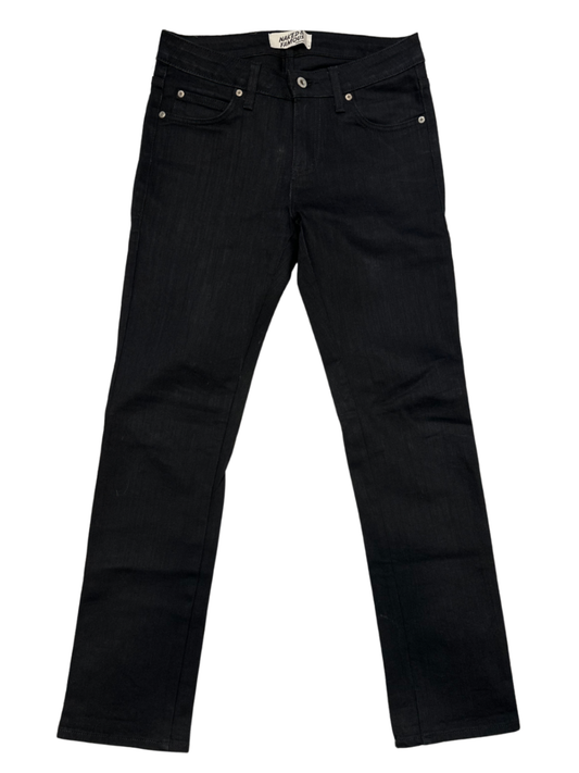 Skinny Guy Black Power Stretch / Size 30