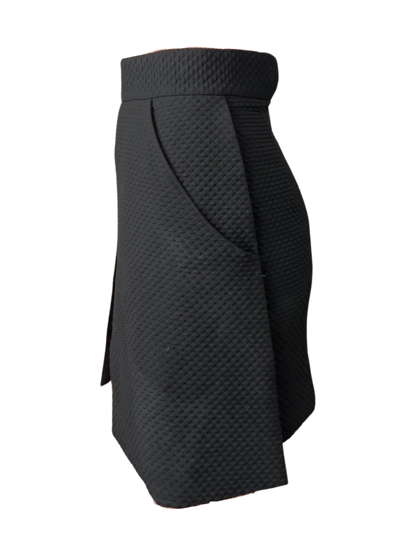 Atsa Pocketed Mini Skirt Black / Size 32