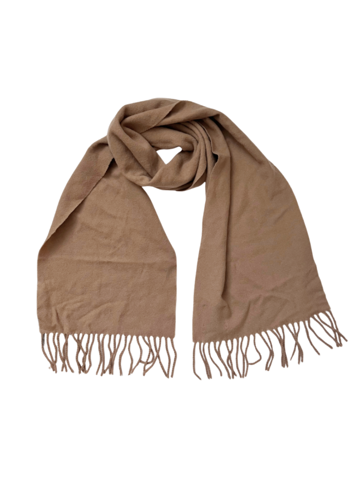 Merino Scarf Camel / One Size
