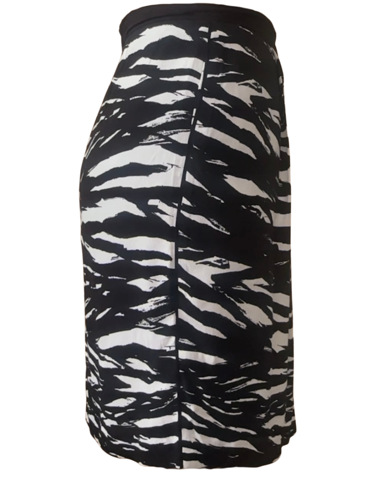 Hikas Black/White Printed Skirt / Size 34