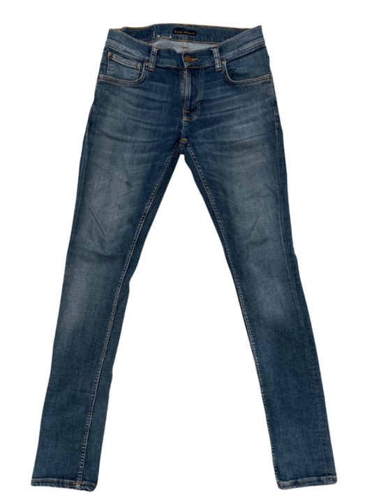 Tight Terry Jean Steel Navy / Size 28