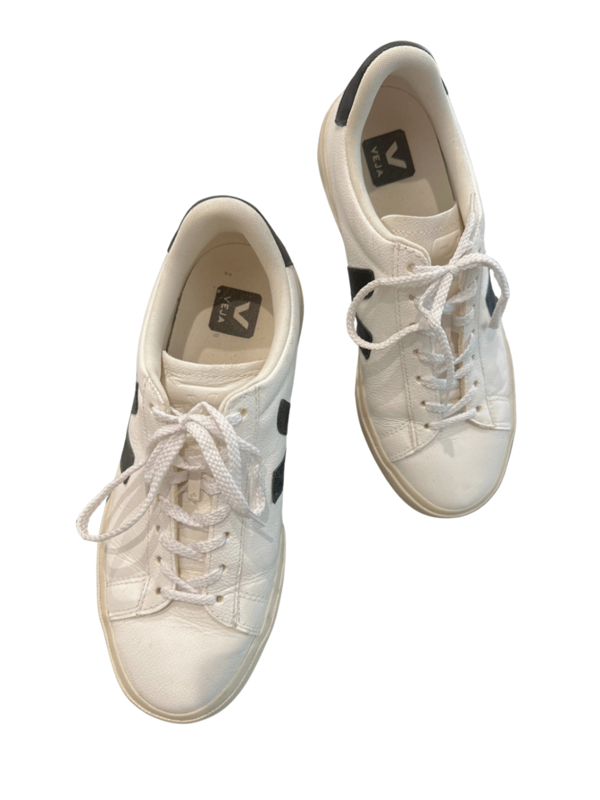 Campo ChromeFree Leather Sneakers White / Size 9