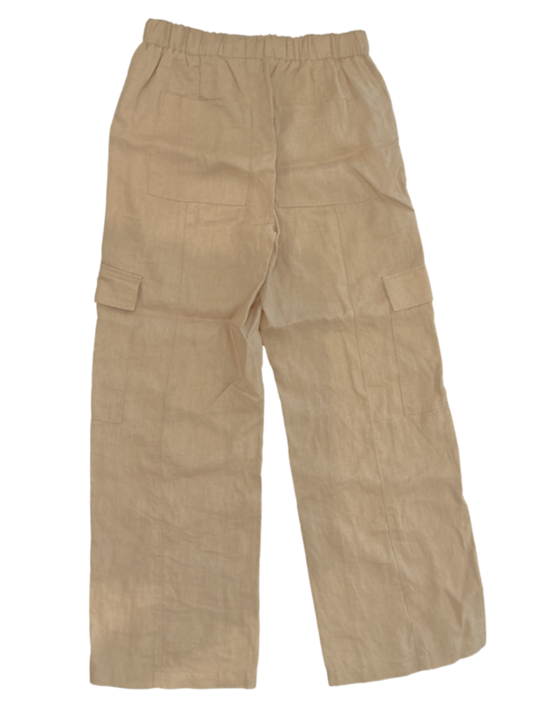 Linen Trouser Silver Mink / Size 36