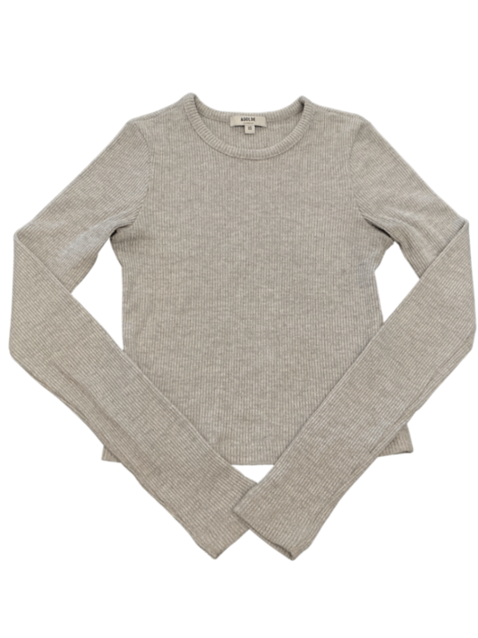 Alma Shrunken Crewneck Grey Heather / Size XS