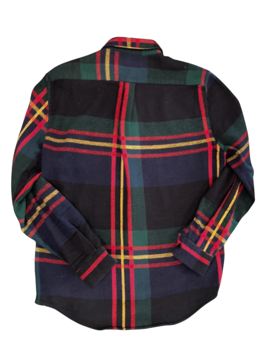 Room Check Flannel Shirt / Size M