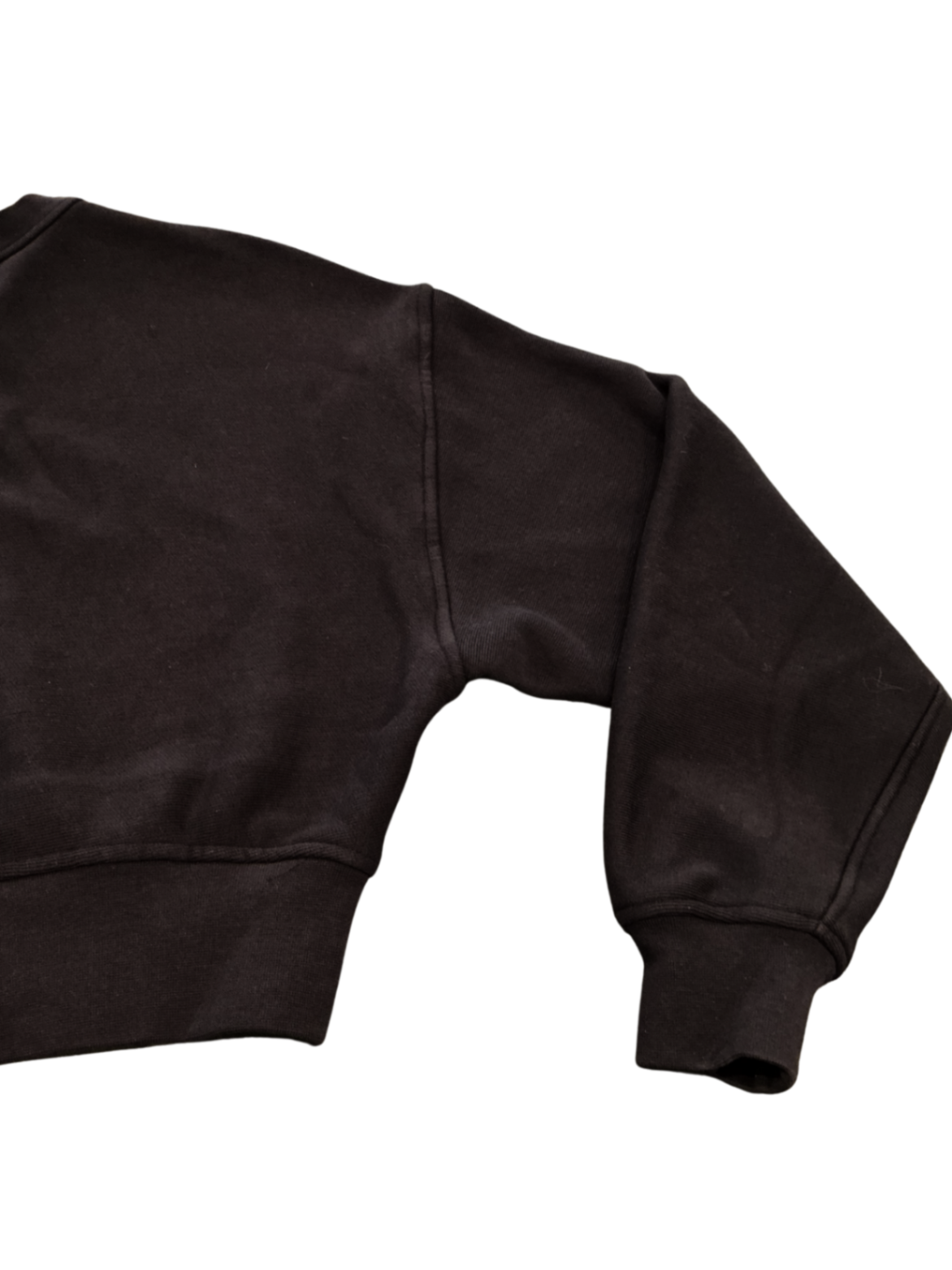 Kit Shrunken Sweatshirt Washed Black / Size S