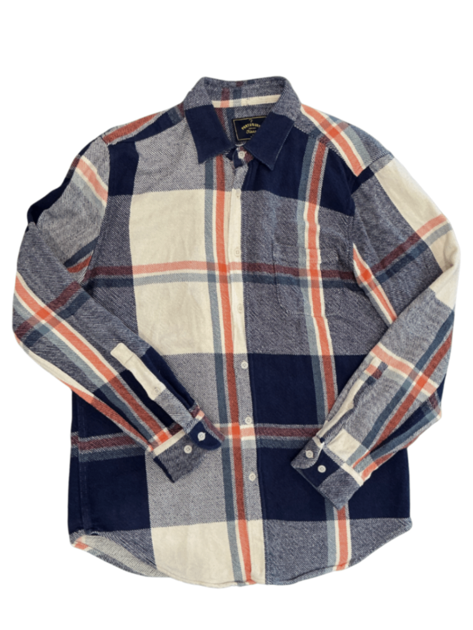 Tape Check Flannel Shirt / Size M