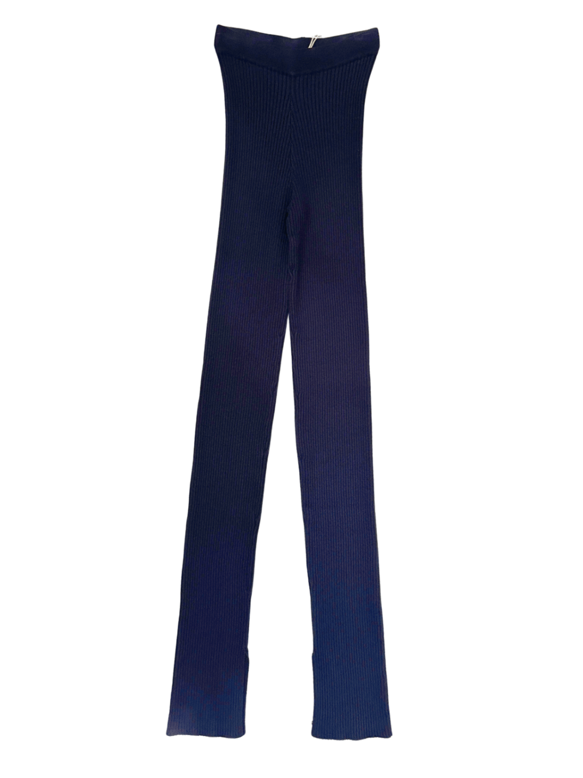 Ribbed Knit Pant Navy / XS