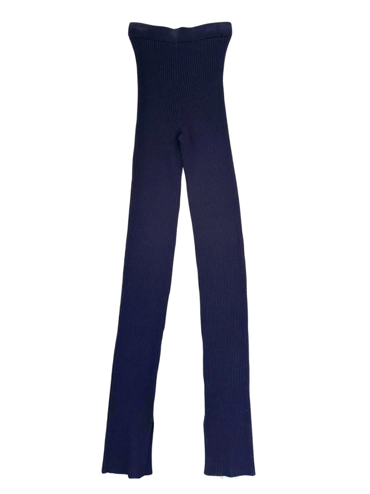Ribbed Knit Pant Navy / XS
