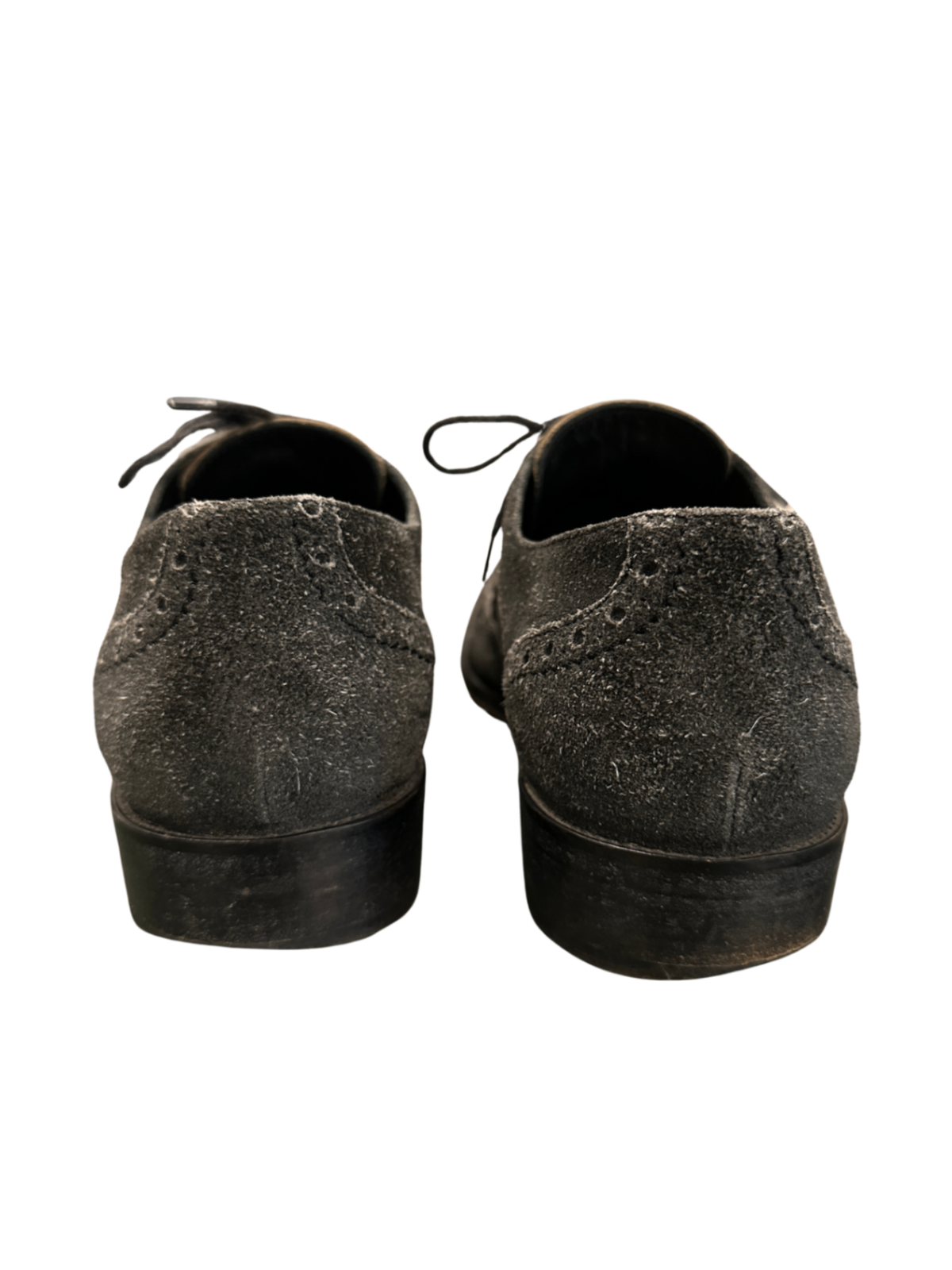 Two-Tone Distressed Wingtip Brogues / Size 8