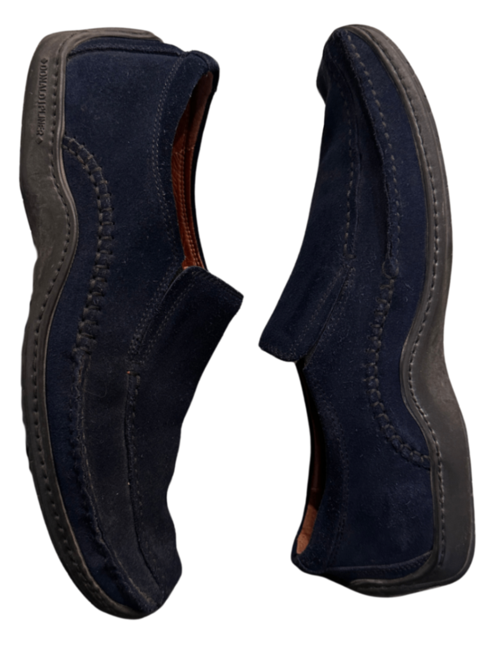 Suede Slip-On Shoe Navy / Size 7