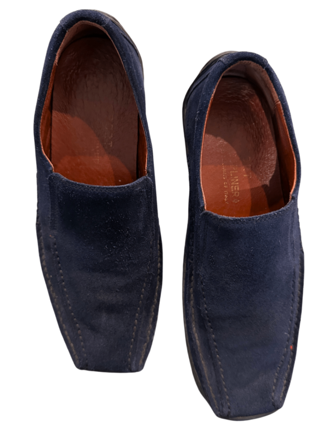 Suede Slip-On Shoe Navy / Size 7