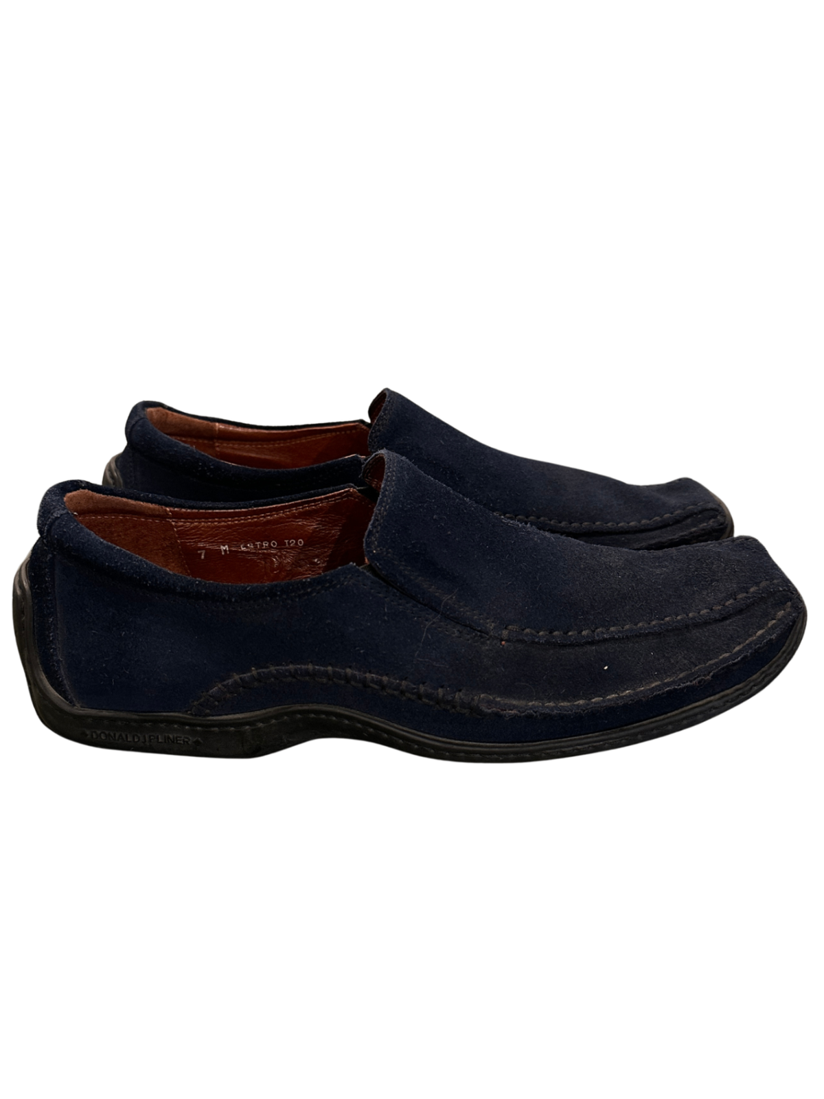 Suede Slip-On Shoe Navy / Size 7