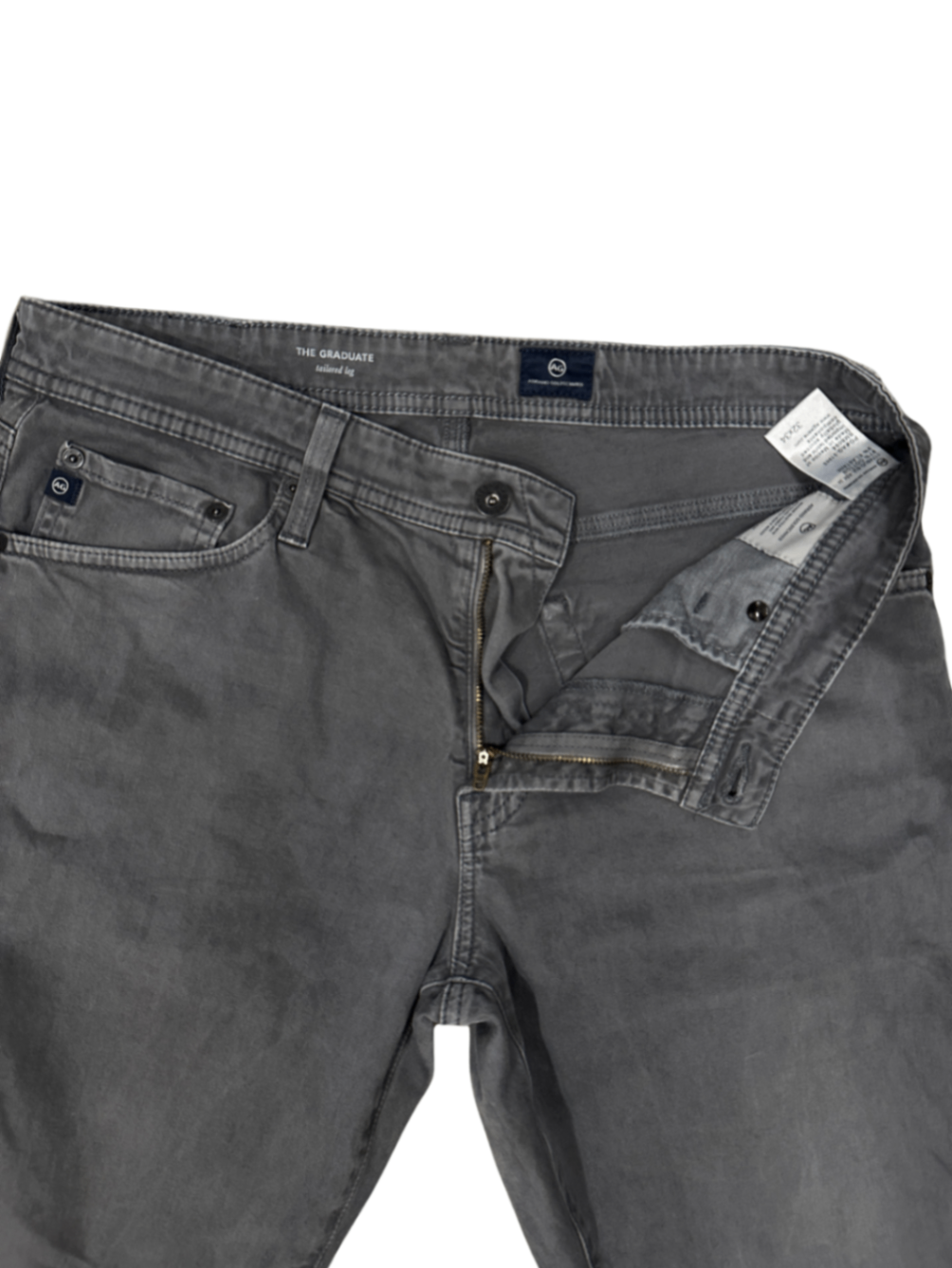 The Graduate Tailored Leg Sateen Grey / Size 32
