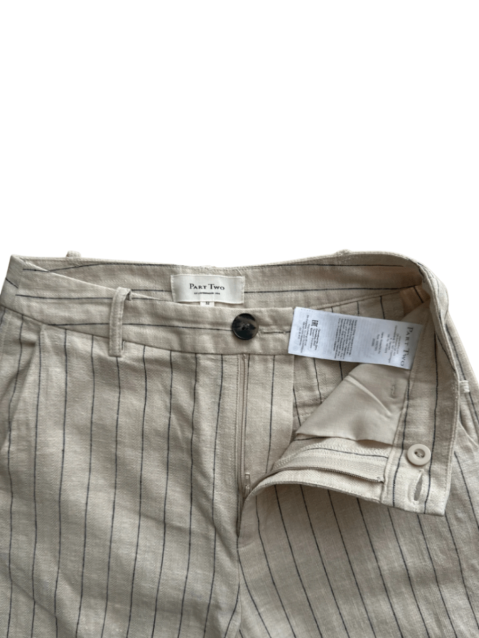 Ninnes Pant Black Stripe / Size 32
