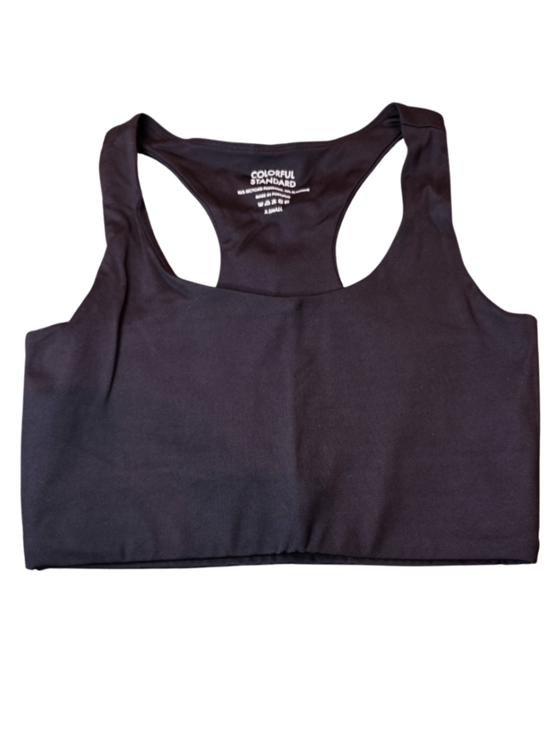 Active Cropped Bra Black / Size XS