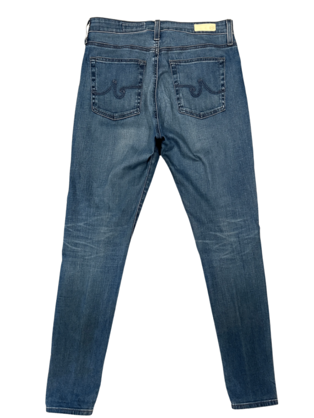 Farrah High Rise Skinny Jean Mid Blue / Size 31