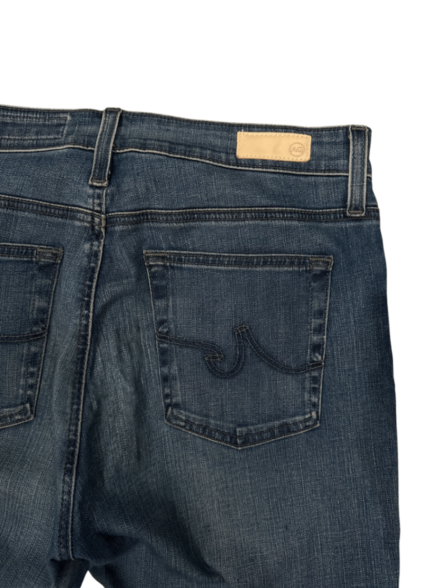 Farrah High Rise Skinny Jean Mid Blue / Size 31