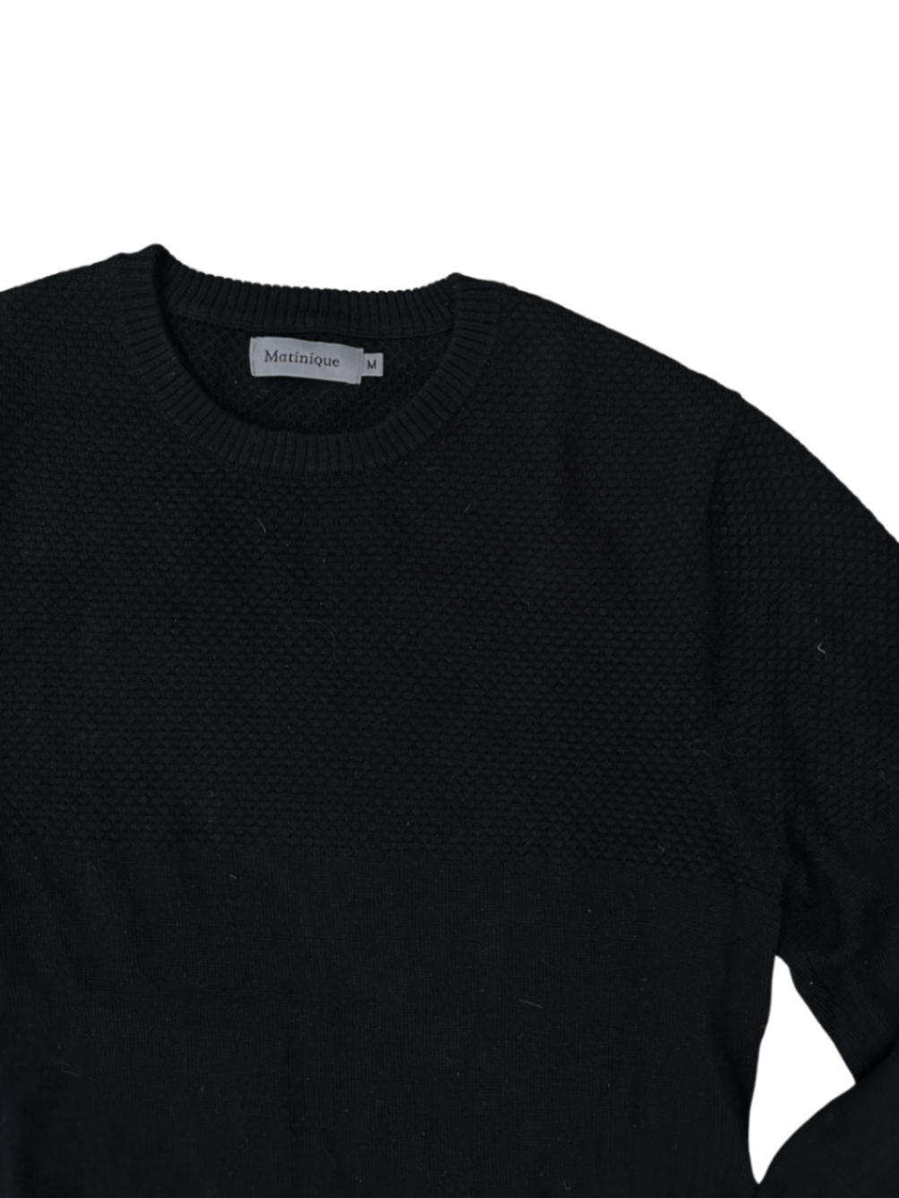 Glimide Crewneck Sweater Black / Size S