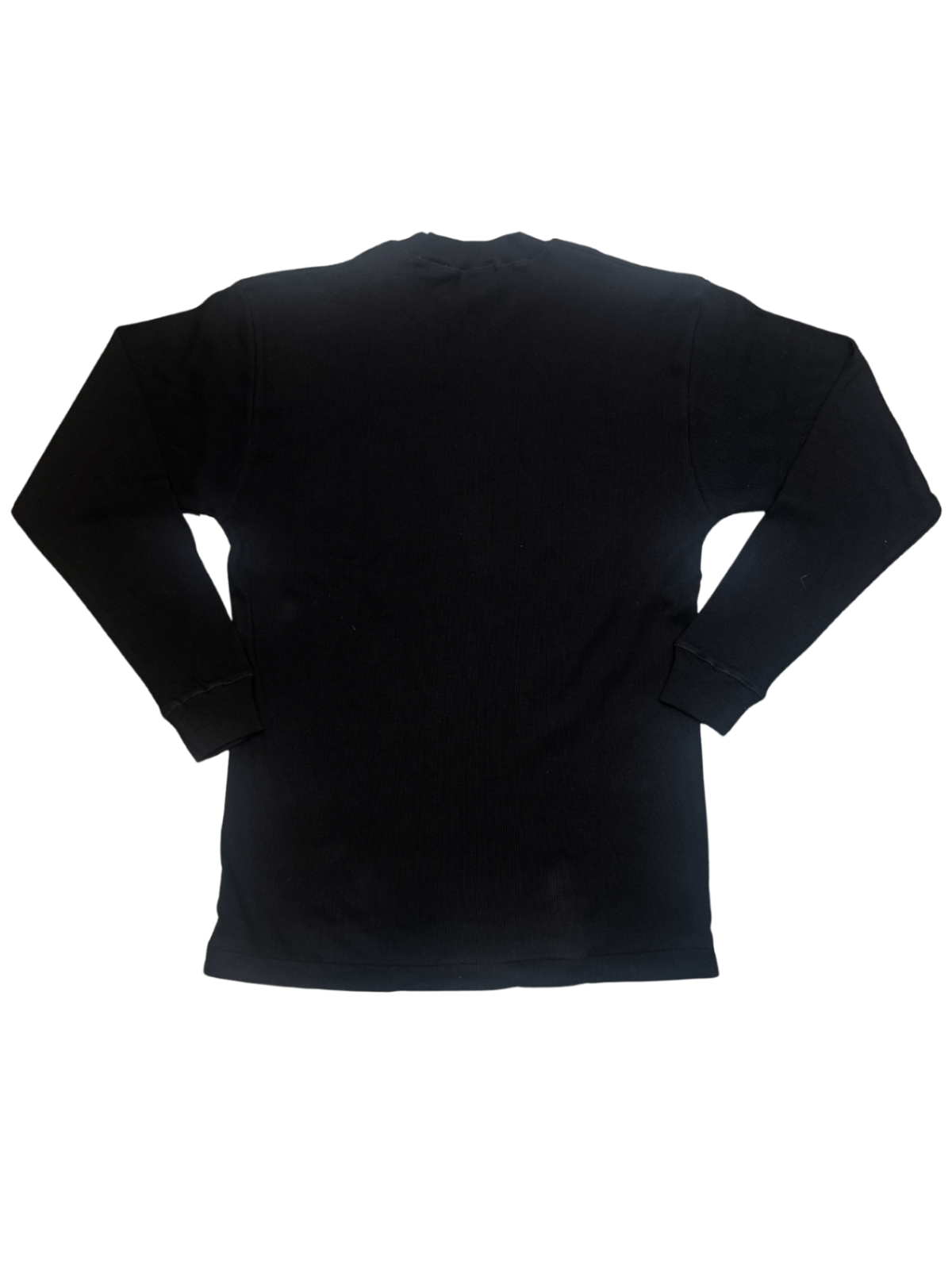 Cotton Rib Jumper Black / Size XL