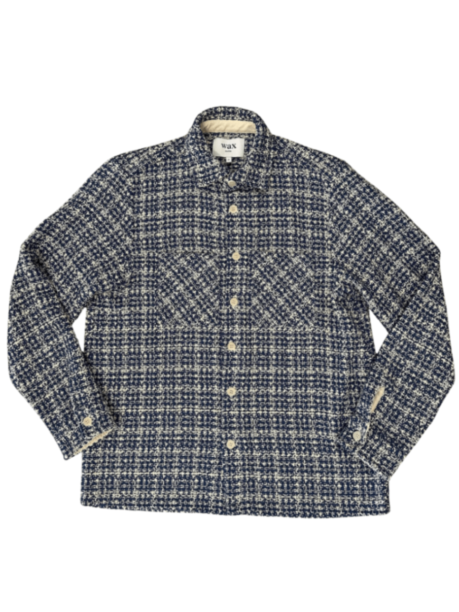 Whiting Overshirt Blue Ecru/ Size M