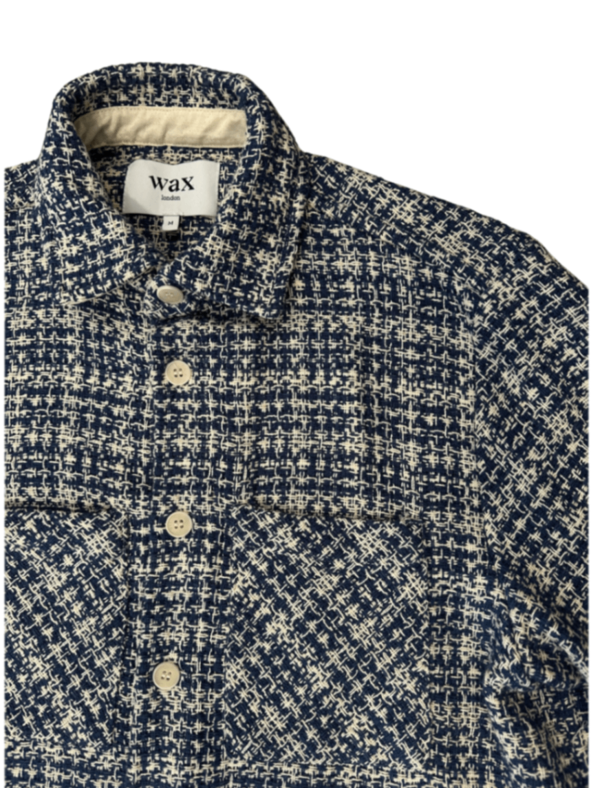 Whiting Overshirt Blue Ecru/ Size M