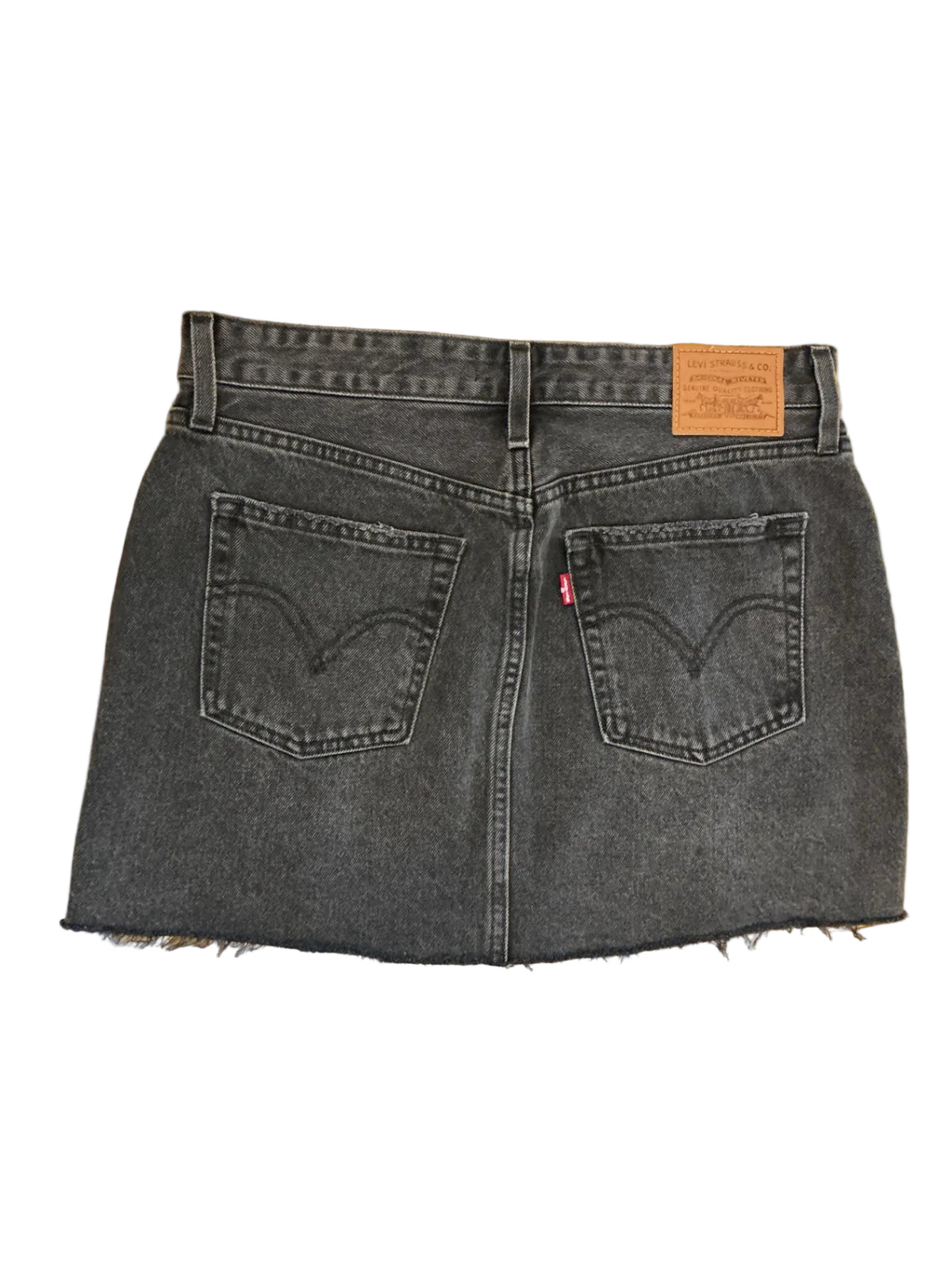 Recrafted Icon Denim Skirt Black / Size 27