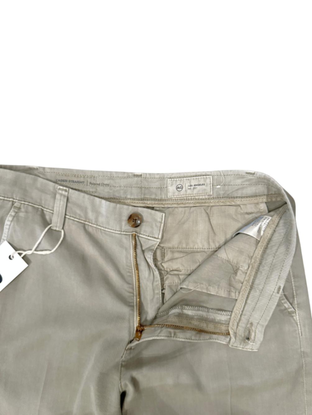 Caden Straight Leg Trouser Sulfur Dried Parsley / Size 25