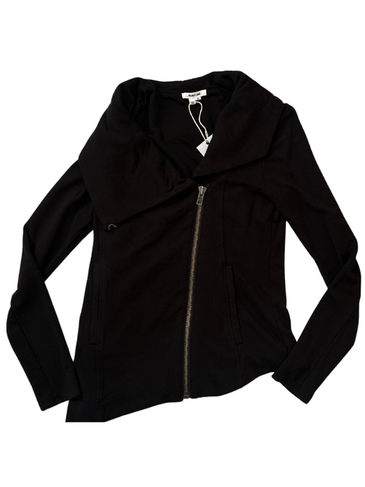 Asymmetric Zip Jacket Black / Size XS