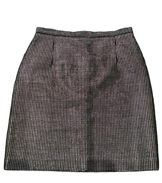 Aluminum Beaded Skirt / Size 6