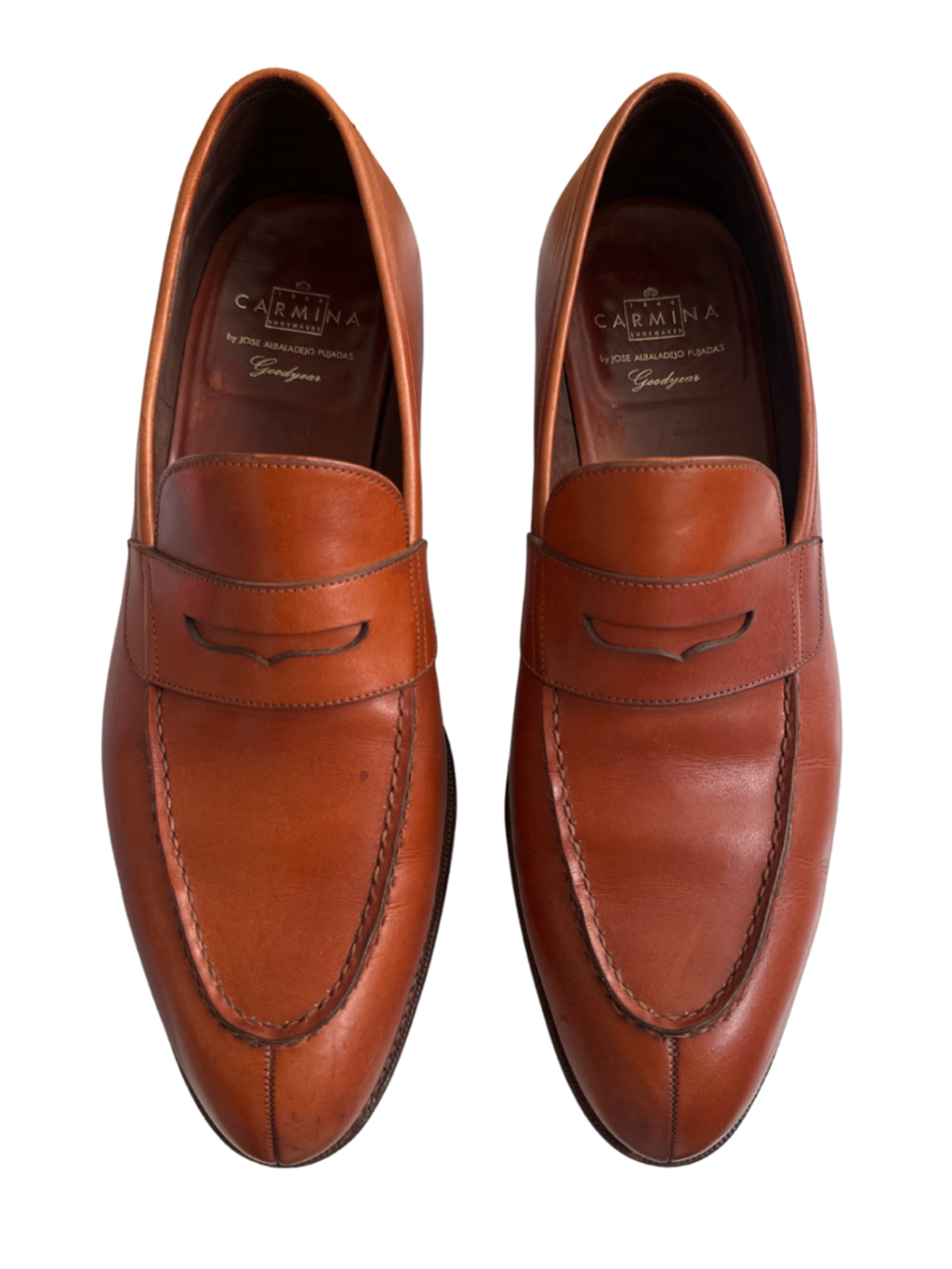 Cordovan Penny Loafers / Size 10.5