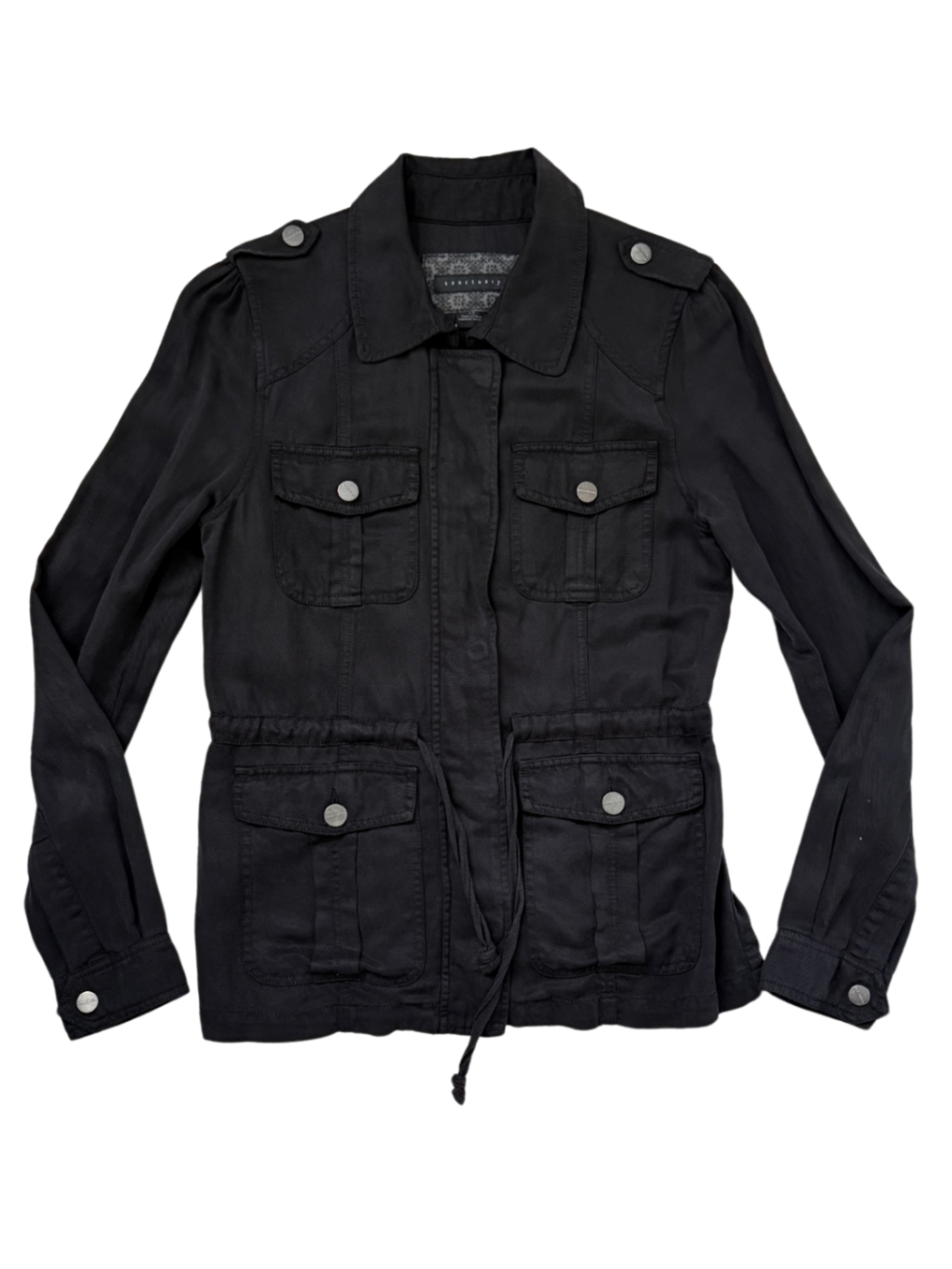Military Utility Jacket Black / Size XS