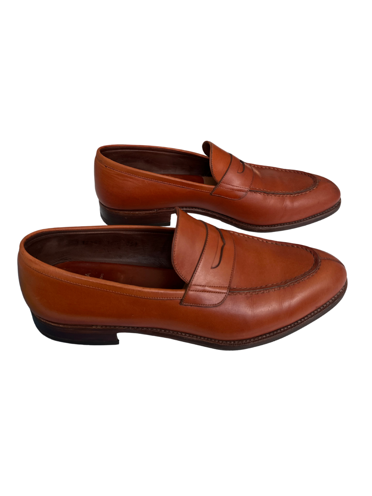 Cordovan Penny Loafers / Size 10.5
